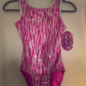 AXS Pink and Silver Tank Leo